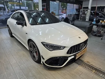 벤츠 CLA 45 AMG S 부분랩핑 / 구미랩핑 / 구미부분랩핑 / 구미블랙위도우 / 구미시 봉곡동