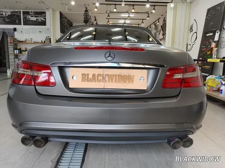 [블랙위도우][구미랩핑][구미전체랩핑][구미부분랩핑][구미루프스킨]★벤츠 E350 W212 카브리올레 전체랩핑 시공입니다~★ / 구미시 봉곡동