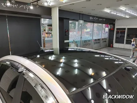 아반떼HD 루프스킨 / 구미블랙위도우 / 구미루프스킨 / 구미랩핑 / 구미시 봉곡동
