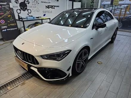 벤츠 CLA 45 AMG S 부분랩핑 / 구미랩핑 / 구미부분랩핑 / 구미블랙위도우 / 구미시 봉곡동
