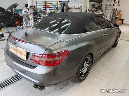 [블랙위도우][구미랩핑][구미전체랩핑][구미부분랩핑][구미루프스킨]★벤츠 E350 W212 카브리올레 전체랩핑 시공입니다~★ / 구미시 봉곡동
