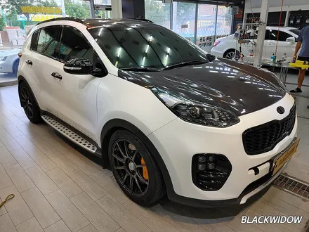 스포티지QL 부분랩핑 / 구미랩핑 / 구미부분랩핑 / 구미블랙위도우 / 구미시 봉곡동