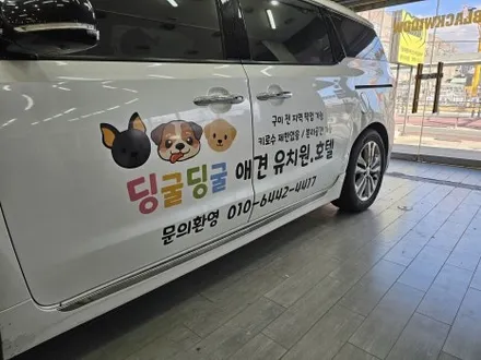 올뉴카니발 광고랩핑 / 구미블랙위도우 / 구미광고랩핑 / 구미랩핑 / 구미시 봉곡동