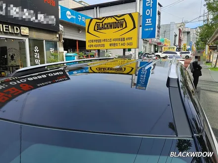 카니발KA4 부분랩핑 / 구미블랙위도우 /구미루프스킨 / 구미랩핑 / 구미시 봉곡동