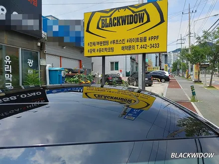 벤츠CLS450 C257 부분랩핑 / 구미랩핑 / 구미블랙위도우 / 구미시 봉곡동