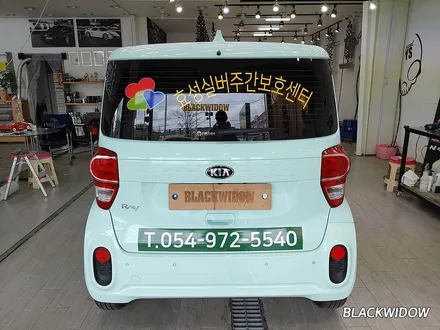 기아 레이 광고랩핑 / 구미광고랩핑 / 구미블랙위도우 / 구미랩핑 / 구미시 봉곡동
