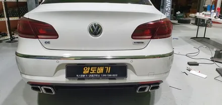 폭스바겐 CC 듀얼팁 4각 AMG 알토배기 커스텀 배기튜닝 / 경기 화성 향남