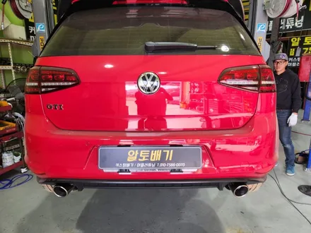폭스바겐 골프 gti mk7 알토배기 커스텀 JSR 가변배기 머플러튜닝 배기튜닝 커스텀배기 구조변경 배기음 / 경기 화성 향남