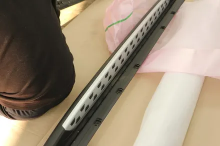 울산 사이드스텝 시공으로 온 가족이 안전한 승하자 / 울산 북구