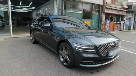 울산 북구 썬팅 제네시스 G80 루마 버텍스 900시공기 / 울산 북구
