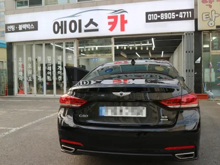 울산썬팅 G80 꼼꼼하게 재시공 후 출고 해 드렸어요! / 울산 북구