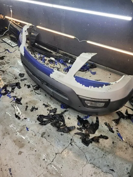 오래된 랩핑 제거후 광택시공 / 경기 화성 봉담
