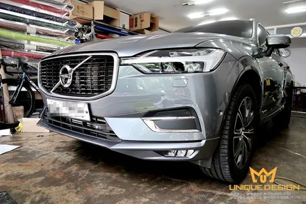 볼보 XC60 부분랩핑 시공기- 의정부 랩핑샵- 유니크디자인 / 의정부 신곡동