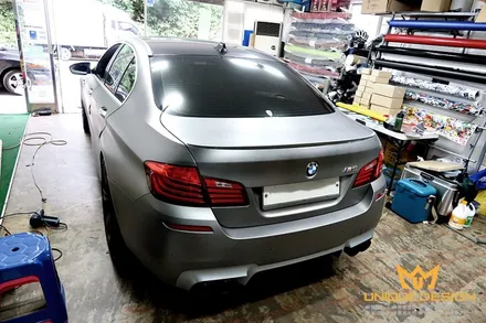 BMW F10 M5 부분랩핑 시공, 의정부 랩핑, 카스킨 / 의정부 신곡동
