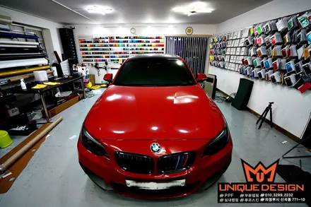 (의정부) BMW F23 라이트PPF 부착 시공, 유니크디자인 / 의정부 신곡동