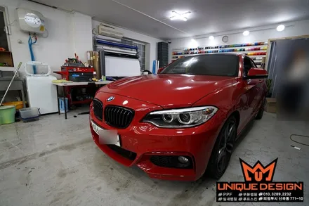 의정부PPF, BMW 220D 라이트보호필름 부착시공기, 의정부랩핑 / 의정부 신곡동