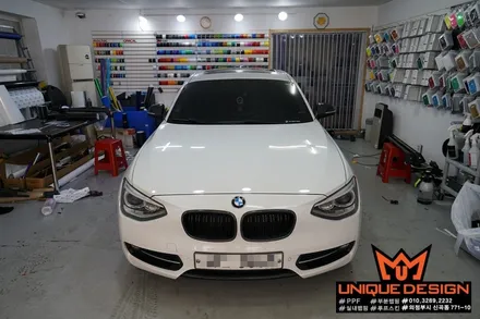 (의정부)BMW 118D 실내랩핑, 노원, 의정부, 양주, 포천 랩핑, 카스킨, 유니크디자인 / 의정부 신곡동