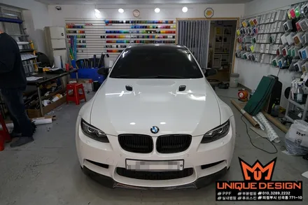 BMW M3 윈도우몰딩 랩핑, 의정부 랩핑, 카스킨, 유니크디자인 / 의정부 신곡동