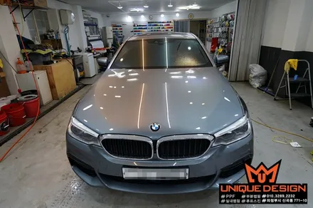 BMW 5시리즈(G30) 실내랩핑 시공기, 의정부 랩핑, 카스킨, 유니크디자인 / 의정부 신곡동