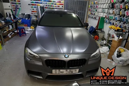 (의정부) BMW M5 라이트필름 부착, 라이트 보호, 카스킨, 유니크디자인 / 의정부 신곡동