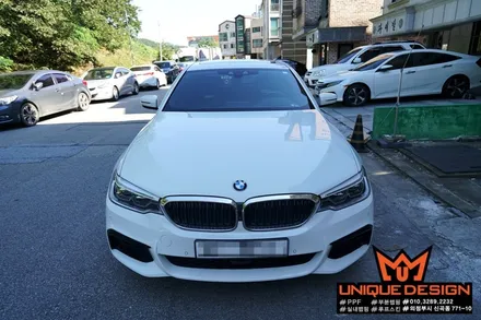 BMW G30 5시리즈 키드니그릴 랩핑, 의정부 랩핑, 카스킨, 유니크디자인 / 의정부 신곡동