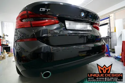 BMW 6GT 부분랩핑 시공기, 의정부 랩핑, 의정부 카스킨, 유니크디자인 / 의정부 신곡동