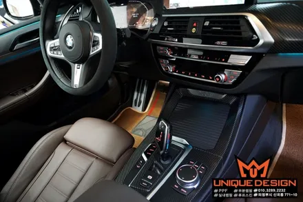 BMW(F25)X3 실내랩핑 시공기, 의정부 랩핑, 카스킨, 유니크디자인 / 의정부 신곡동