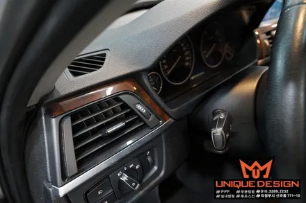 (의정부) BMW 3시리즈 실내 랩핑, 카스킨, 유니크디자인 / 의정부 신곡동