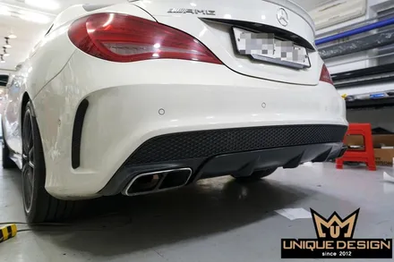 (의정부) 벤츠 CLA45AMG 파츠 부분랩핑, 윈도우 크롬딜리트 / 의정부 신곡동