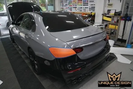 벤츠 E53AMG 전체랩핑 시공으로 크래용컬러 만들기- / 의정부 신곡동