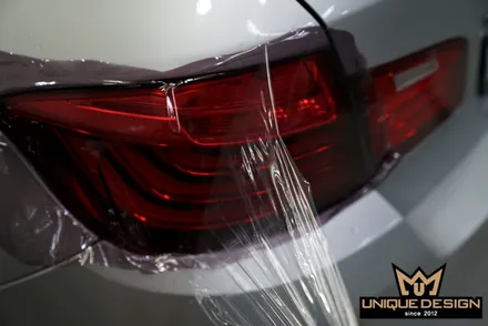 BMW 520d 라이트필름 부착, 테일램프톤다운 시공기- / 의정부 신곡동