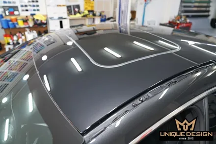 벤츠 GT43AMG 전체랩핑 + 크롬딜리트 / 의정부 신곡동