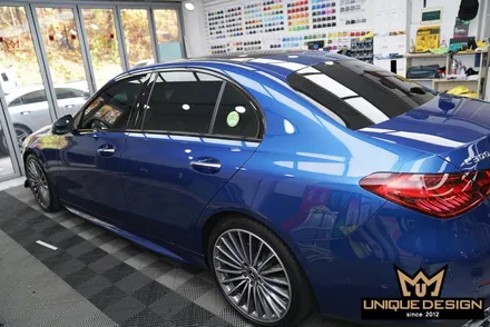 벤츠 W206 C300 AMGline 나이트패키지, 크롬딜리트 랩핑 시공기! / 의정부 신곡동