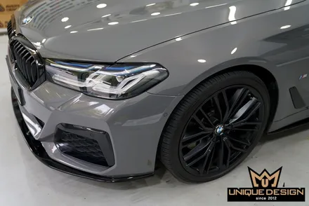 BMW G30 540i LCI 휠랩핑 시공으로 블랙휠 만들기. 의정부 랩핑, 카스킨, 유니크디자인 / 의정부 신곡동