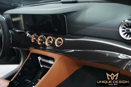 GT43AMG 실내 카본랩핑 시공기- By.유니크디자인 / 의정부 신곡동