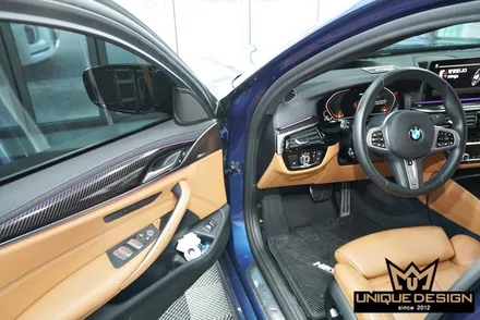 BMW(G30)530i 실내랩핑 시공으로- 분위기전환성공! / 의정부 신곡동