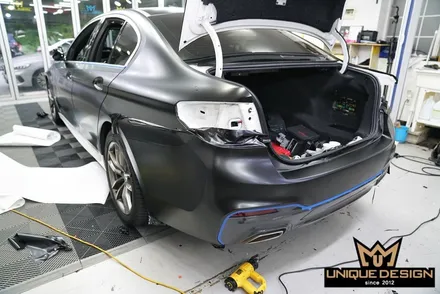 BMW 520D 전체랩핑. 남양주 랩핑 자동차컬러바꾸기 / 의정부 신곡동