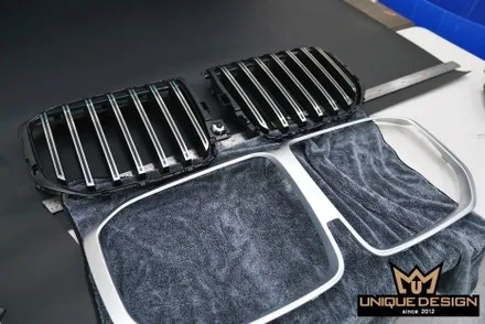BMW X7 크롬딜리트(크롬죽이기) 고광택랩핑 시공기- / 의정부 신곡동
