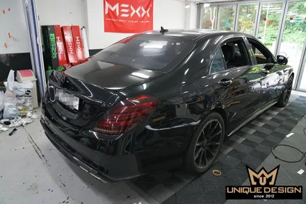 벤츠 S63AMG 전체랩핑 제거- / 의정부 신곡동