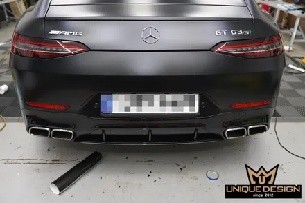 벤츠 GT63S AMG 크롬딜리트- 나이트패키지 랩핑 시공기! / 의정부 신곡동