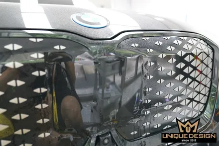BMW ix1 크롬딜리트 그릴랩핑! / 의정부 신곡동