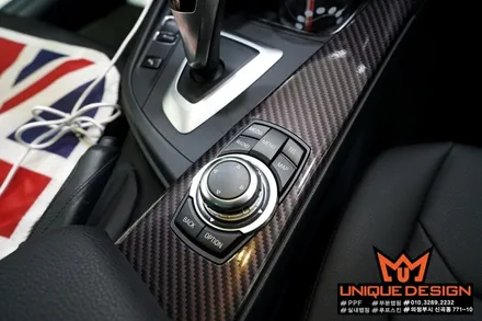 (의정부) BMW 3GT  실내랩핑, 리얼카본 필름 랩핑, 카스킨, 유니크디자인 / 의정부 신곡동