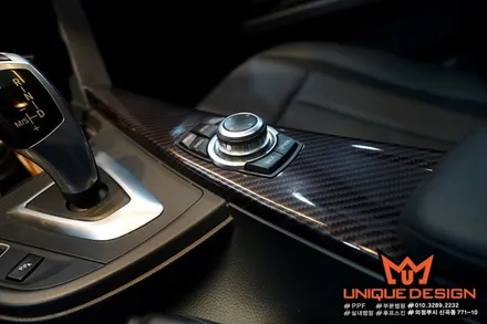 (의정부) BMW 3시리즈 실내 랩핑, 카스킨, 유니크디자인 / 의정부 신곡동