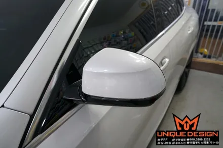 (의정부) BMW X6 (G06) 루프스킨 시공, 3M2080 유광블랙, 유니크디자인 / 의정부 신곡동