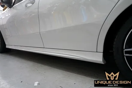 벤츠 CLA35AMG 스포일러랩핑, 의정부 랩핑, 카스킨, 유니크디자인 / 의정부 신곡동