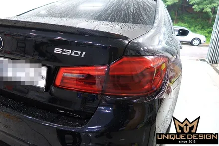 BMW 530i (G30) 헤드라이트필름, 테일램프필름 부착시공기, 의정부 랩핑, 카스킨, 유니크디자인 / 의정부 신곡동
