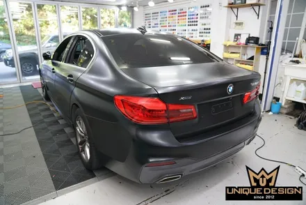 BMW 520D 전체랩핑. 남양주 랩핑 자동차컬러바꾸기 / 의정부 신곡동