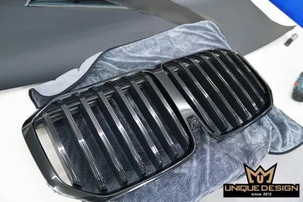 BMW X7 크롬딜리트(크롬죽이기) 고광택랩핑 시공기- / 의정부 신곡동