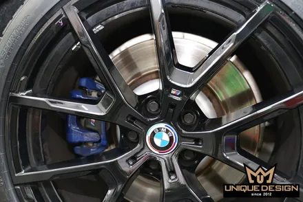 BMW 8시리즈 휠랩핑 시공기- 블랙휠 만들자! / 의정부 신곡동