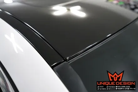 의정부 루프스킨 유니크디자인에서 책임져 드립니다. bmw4시리즈 그란쿠페 루프스킨 시공기. / 의정부 신곡동